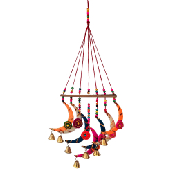 Decorative Hanging Loutcon - 8 Inch X 24 Inch - Made of Woolen