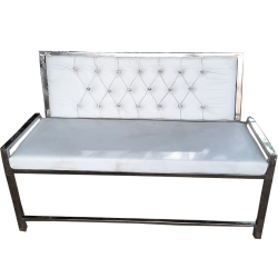 3 Seater VIP Sofa - Made of Stainless Steel