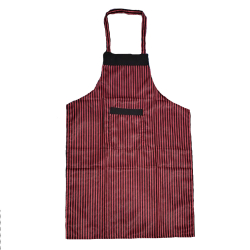 Apron with Front Pocket - Made of Cotton