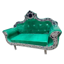 Regular Wedding Sofa & Couches - Made Of Metal - Green Color
