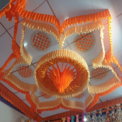 Designer Tent & Shamiyana Ceiling -  Taiwan & Bright Lycra Cloth