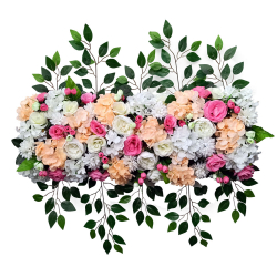 Plastic Artificial Flower Panel - Flower Carry - Flower Decoration - Multi Color