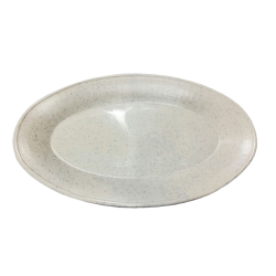 Oval Chat Plate - 4 Inch - Made Of Melamine