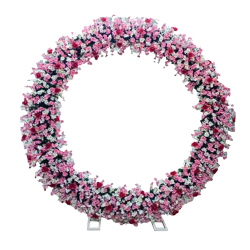 Round Shape Foldable Selfie Stand Ring - Made of Iron & Plastic