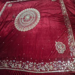 Mandap Ceiling Top - 10 FT X 10 FT - Made of Velvet Cloth