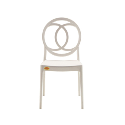 National Cambridge Chair - Made Of Plastic - White Color