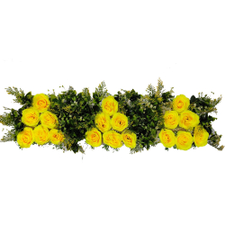 Artificial Flower Pannel - 3 FT - Made Of Plastic