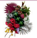 Artificial Flower Bouquet - Made of Plastic