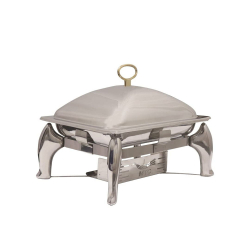 Malabar Rectangular Chafing Dish with Lid - 7.5 LTR - Made of Stainless Steel
