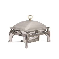 Malabar Rectangular Chafing Dish with Lid - 7.5 LTR - Made of Stainless Steel