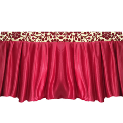 Table Frill  - Made Of Bright Lycra