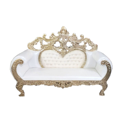 Sofa & Couches - Made of Wood & Brass Coating