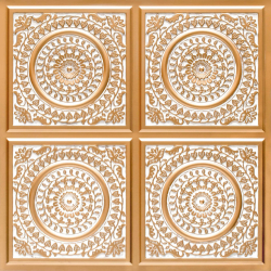 Decorative Pannel - 2 FT X 2 FT - Made Of PVC