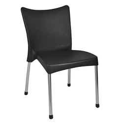 National Altis Chairs - Made of Plastic - Black Color