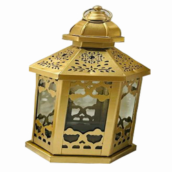 Decorative Hanging Lantern - 24 Inch - Made of Iron