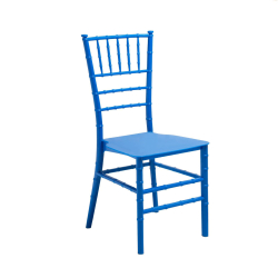 National Bada Shagun Chair - Made of Plastic - Blue Color