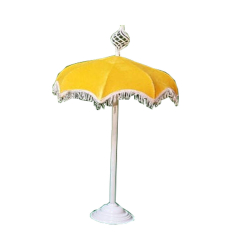 Decorative Table Umbrella -  3 Feet - Made Of Iron & Cloth