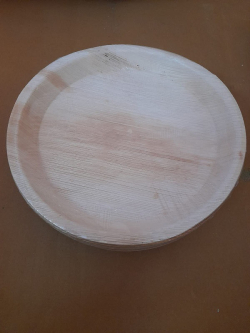 Disposable Dinner Plate - 12 inch - Made of Areca Leaf Plates