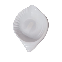 Shell Shape Chaat Plates - Made Of Plastic