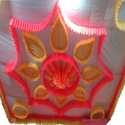 Designer Mandap Ceiling - Made Of Taiwan & Bright Lycra Cloth