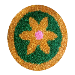 Decorative Round Wall Hanging For Stage Decoration - Made of Polyester