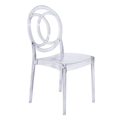 National Glass Chair - Made of Plastic - Transparent Color