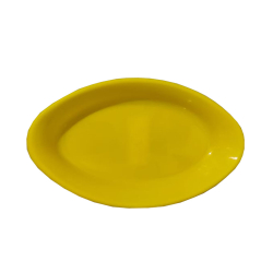 Oval Shape Soup Plate - Made Of Plastic