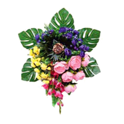 Artificial Flower Bouquet - Made of Plastic