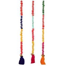 Pom-Pom Line Wall Hanging - 4 FT - Multi Color