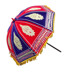 Rajasthani Umbrella ( Big ) - Made of Iron & Cotton