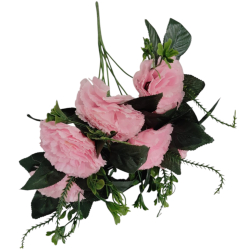 Artificial - 7 Stick Light Pink Bunch