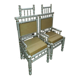Sankheda Chair - Pair of 1 (2 Chairs) - Made Of Wood
