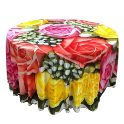 Table Cover Frill - 3 FT X 3 FT - Made of Chandani Cloth