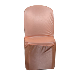 Chandni Chair Cover - Peach  Colour - Made of Chandni Cloth