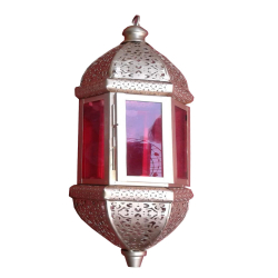 Decorative Hanging Lantern - 18 Inch - Made of Iron