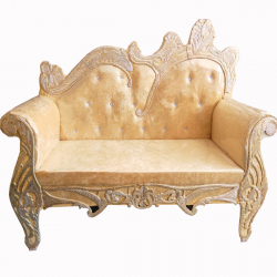 Regular Wedding  Sofa & Couches - Made Of Wooden - Cream Color