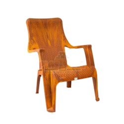 National Chair - Made  of Plastic - Light Brown Color