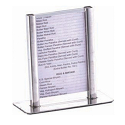 Today Menu Stand - Made of Steel