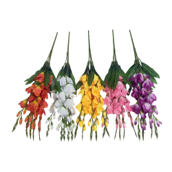 Decorative Flower Stick - Made Of Plastic - Multi Color