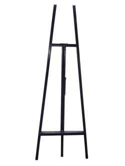 5 Ft - Easel Stand - Made of Iron - Black Color