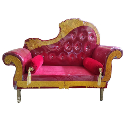 Regular Wedding Sofa & Couches - Made Of Metal - Pink C..