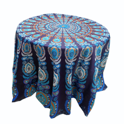 Table Cover Frill - 9 FT X 9 FT - Made Of Imported Fabric
