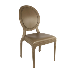 National Kia Chair - Made of Plastic - Chocolate Color