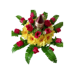 Artificial Flower Bouquet  - Made Of Plastic