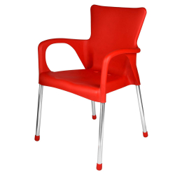 National Atlantis Chairs - Made of Plastic - Red Color