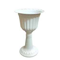 Italy pot (17 Inch) White Fresh