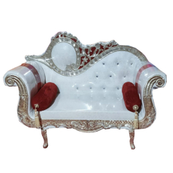 Wedding Sofa & Couches - Made of Metal - Red & White Color
