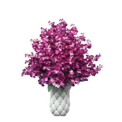 Artificial Flower Pillar Bouquet - Made of Plastic