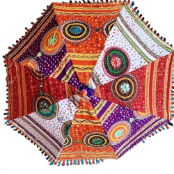Colour Full Umbrella - Multi Colour - 32 Inch Diameter - 30 Inch Height