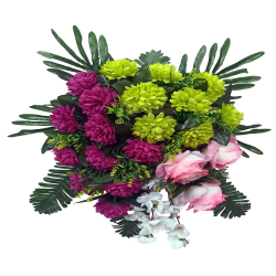Artificial Flower Bouquet - Made of Plastic